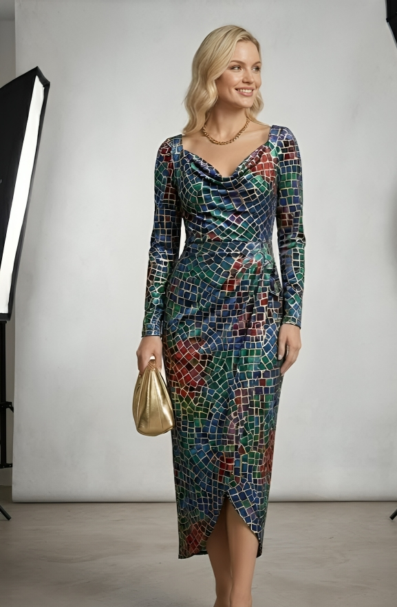 Mykah™ | Elegant Midi Kjole